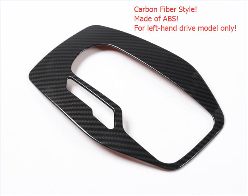 2016 - 24 Camaro Carbon Fiber Gear Shift Box Panel Insert Cover