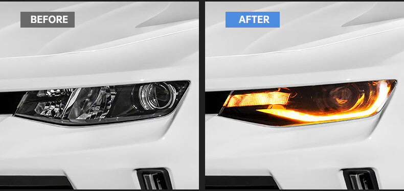 2016 - 18 Chevy Camaro LED Projector Headlights