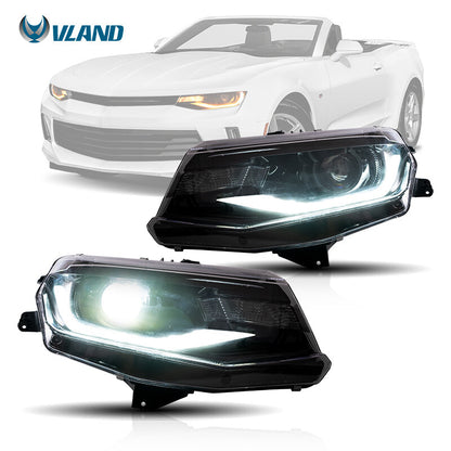 2016 - 18 Chevy Camaro LED Projector Headlights