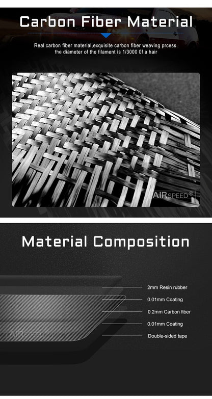 2010 - 15 Camaro Carbon Fiber Speedometer Trim Cover Kit | Black / Red Carbon