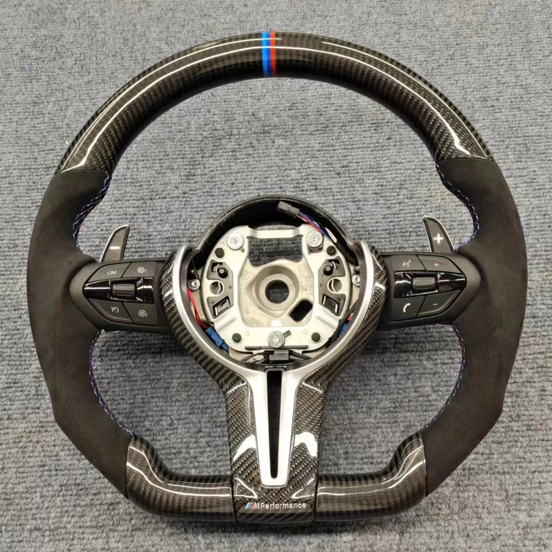 2020 - 25 BMW M3 G80 Carbon Fiber Steering Wheel (Completed/Heated)