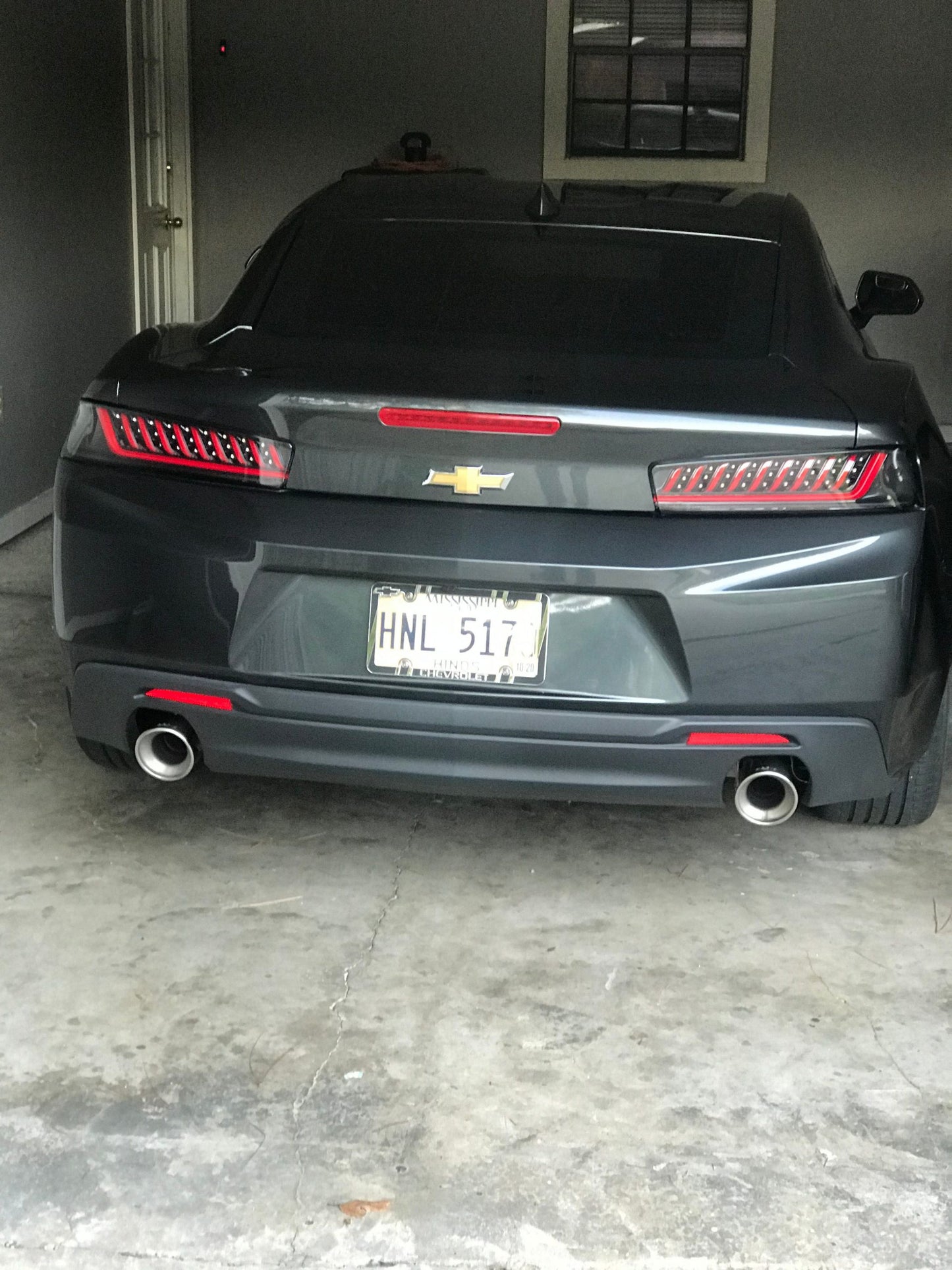 2016 - 18 Camaro Spec-D Smoked Sequential Tail Lights