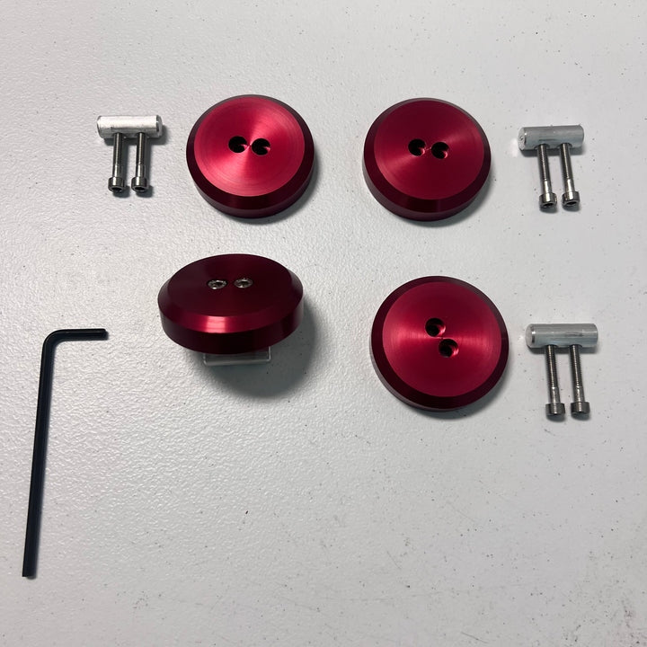 Porsche Stealth Anodized Lift Pads - ZL1Addons