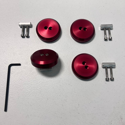 Porsche Stealth Anodized Lift Pads - ZL1Addons