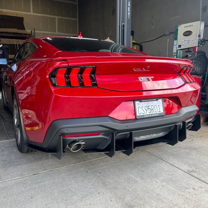 2024+ Mustang S650 GT/ECO Rear Stealth Diffuser Add-on