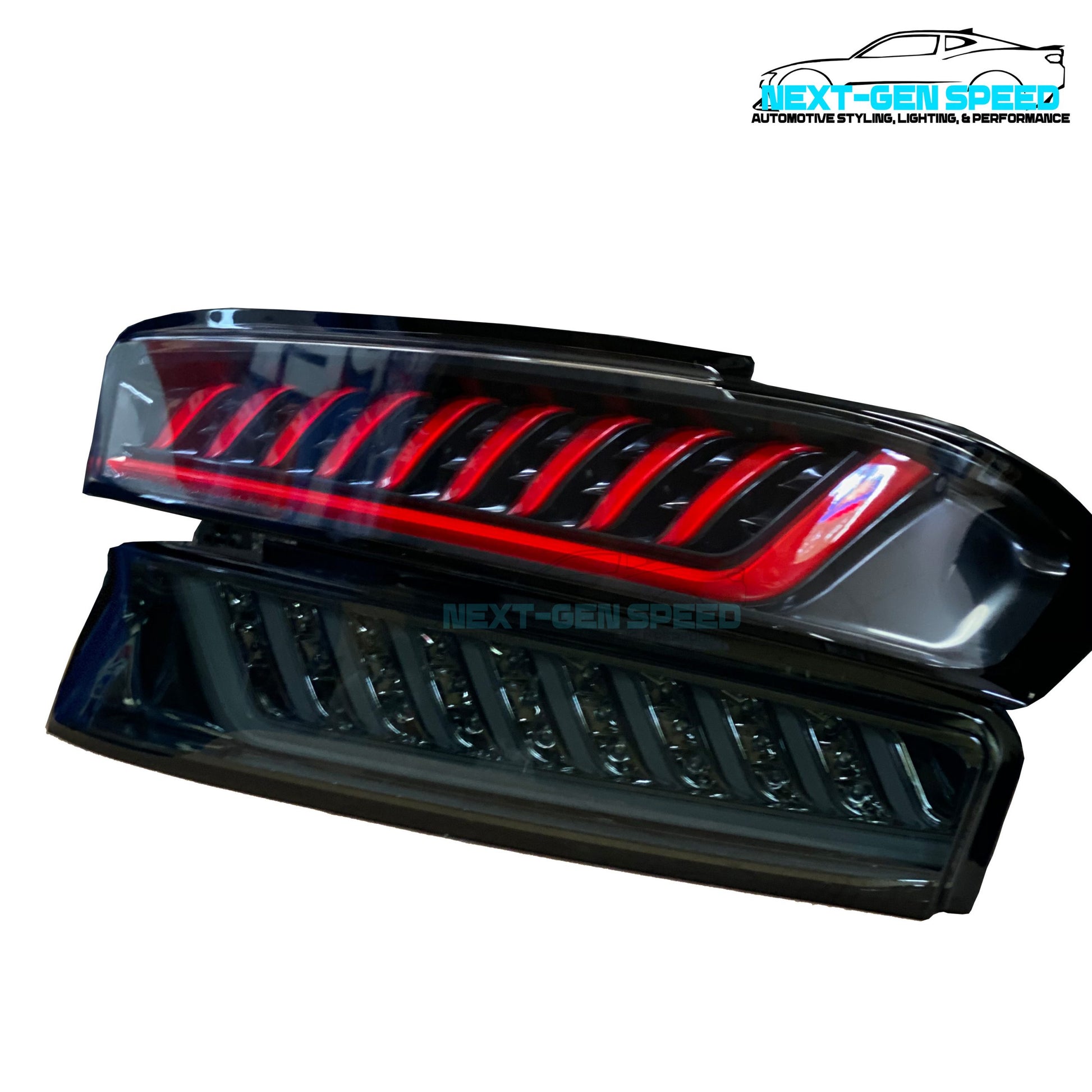2016 - 18 Camaro Spec-D Smoked Sequential Tail Lights