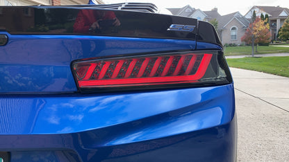 2016 - 18 Camaro Spec-D Smoked Sequential Tail Lights