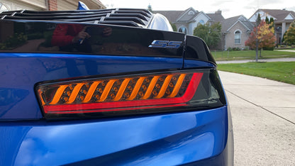 2016 - 18 Camaro Spec-D Smoked Sequential Tail Lights