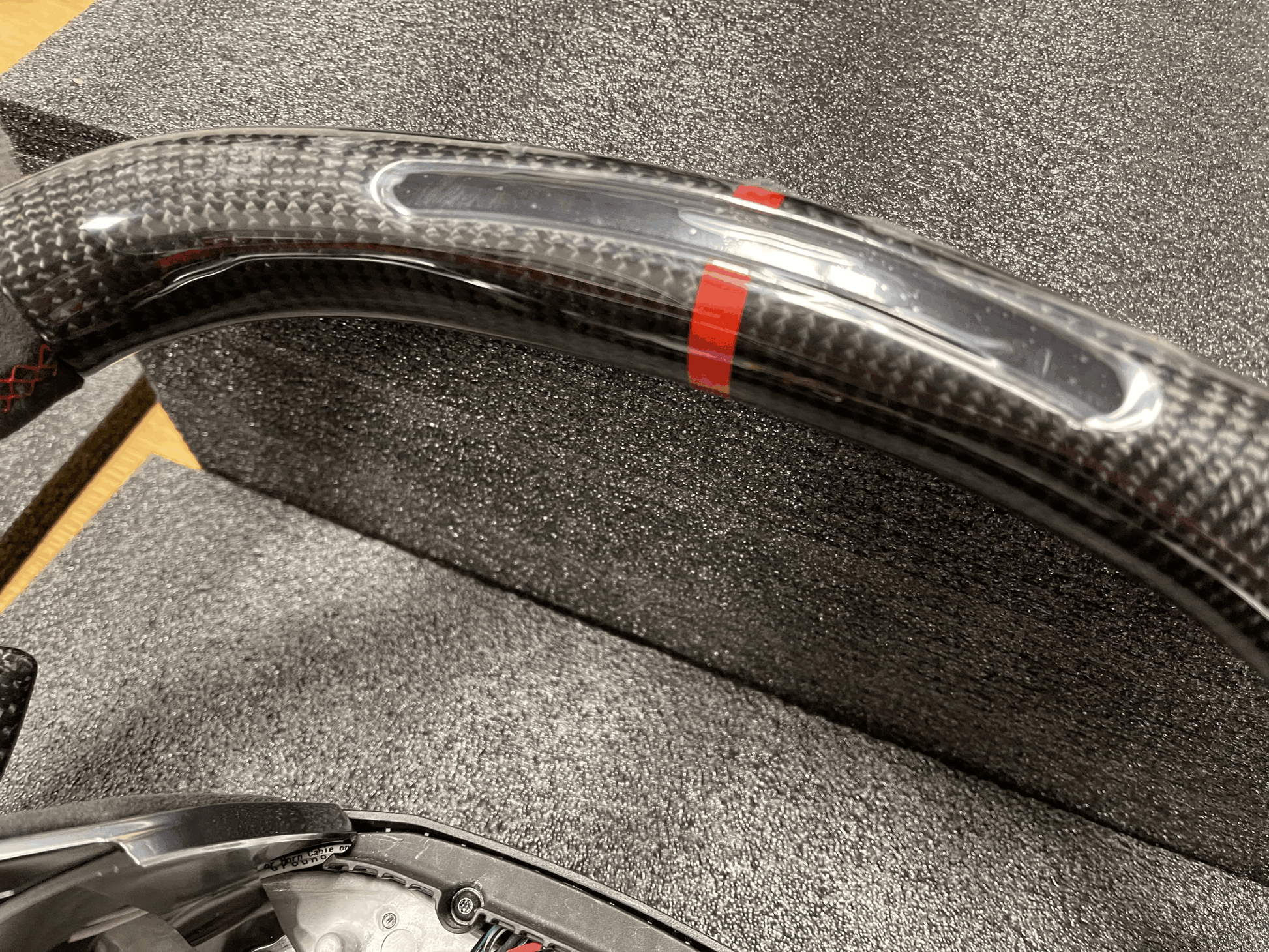 C8 Corvette Stingray / Z06 Carbon Fiber LED Steering Wheel (Complete/Heated) | Next-Gen Carbon