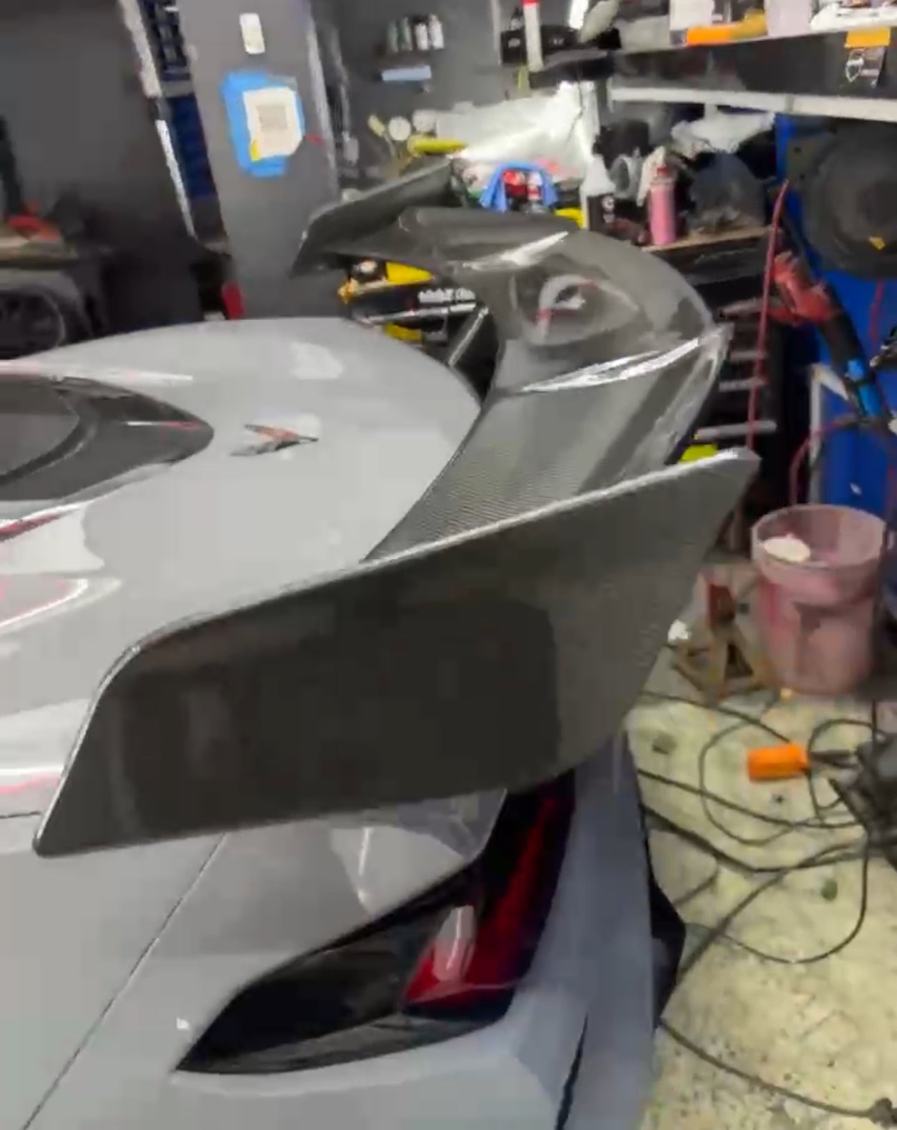 C8 Corvette ZR1 Style Carbon Fiber Aero Body Kit | Z06/E-Ray