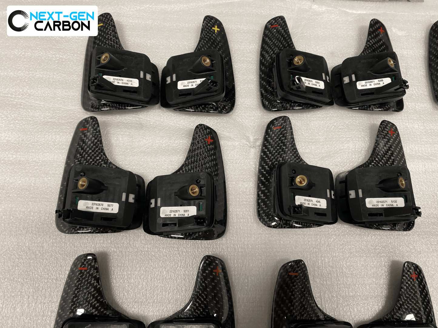 2016-24 Camaro / 2014-19 C7 Corvette Carbon Fiber Paddle Shifter Replacements