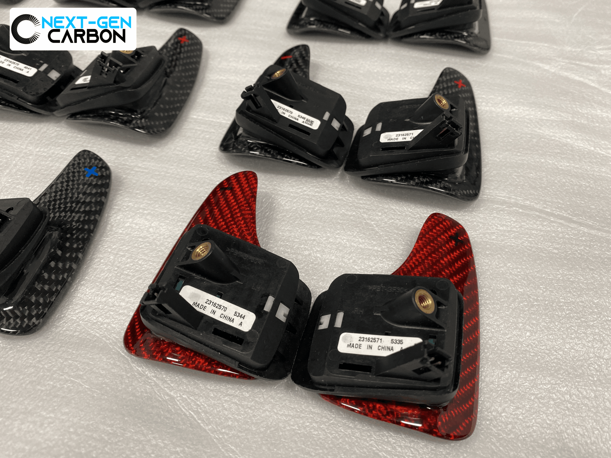 2016-24 Camaro / 2014-19 C7 Corvette Carbon Fiber Paddle Shifter Replacements