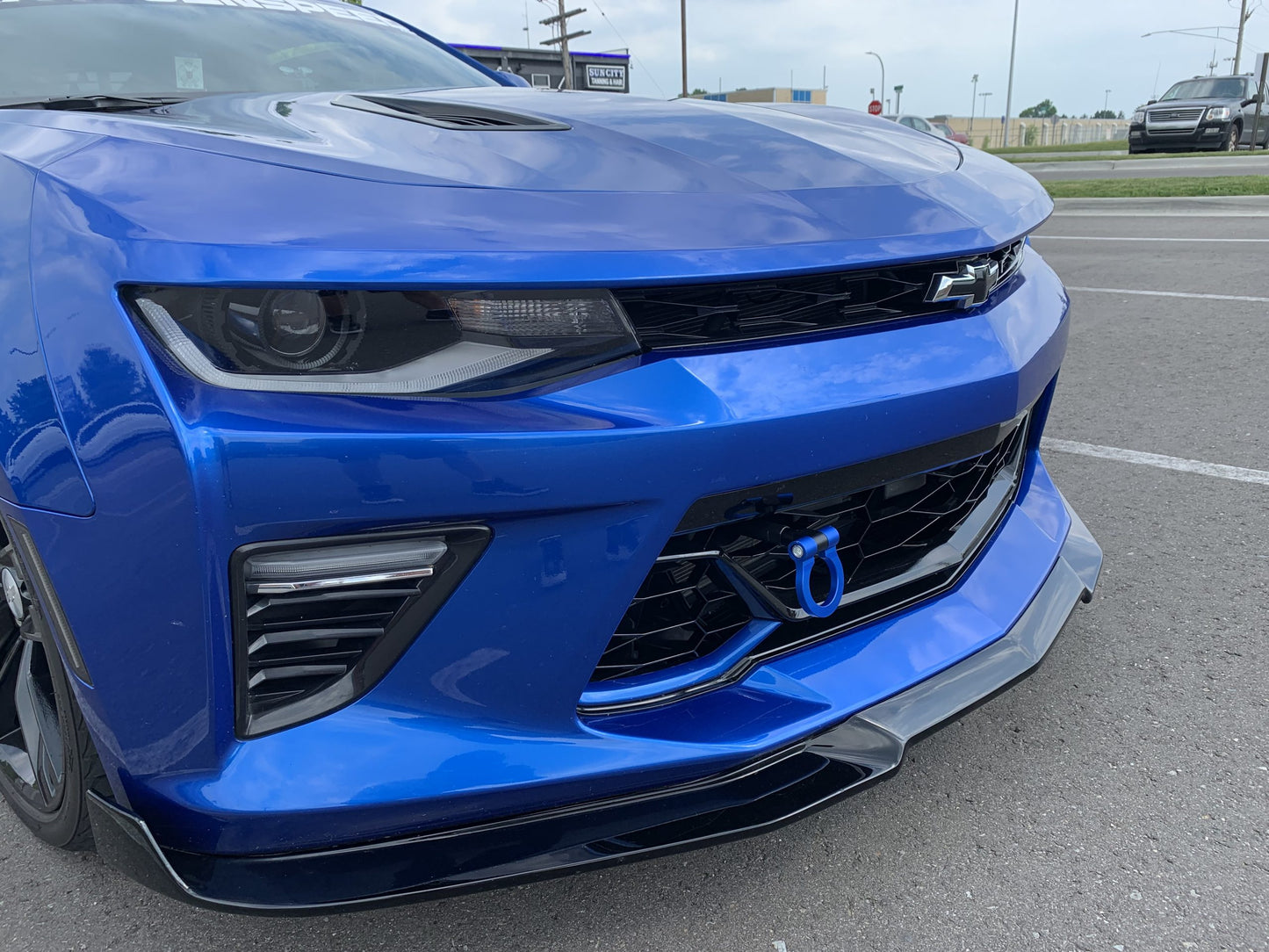 2016 - 24 Chevy Camaro Hyper Blue Aluminum Tow Hook