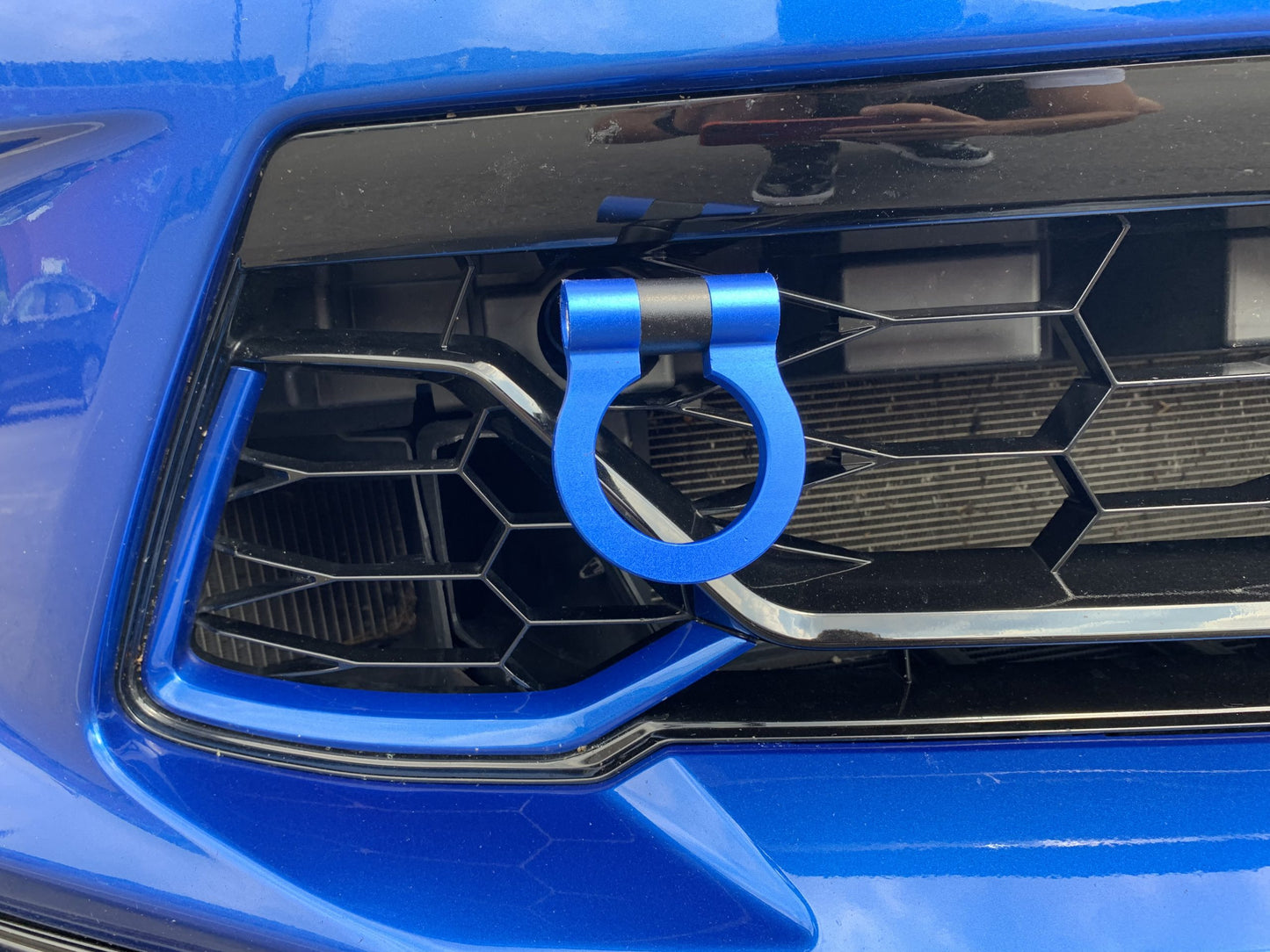 2016 - 24 Chevy Camaro Hyper Blue Aluminum Tow Hook