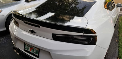 2016 - 24 Camaro 1LE Blade Spoiler - Gloss/Matte Black (Covers Holes)