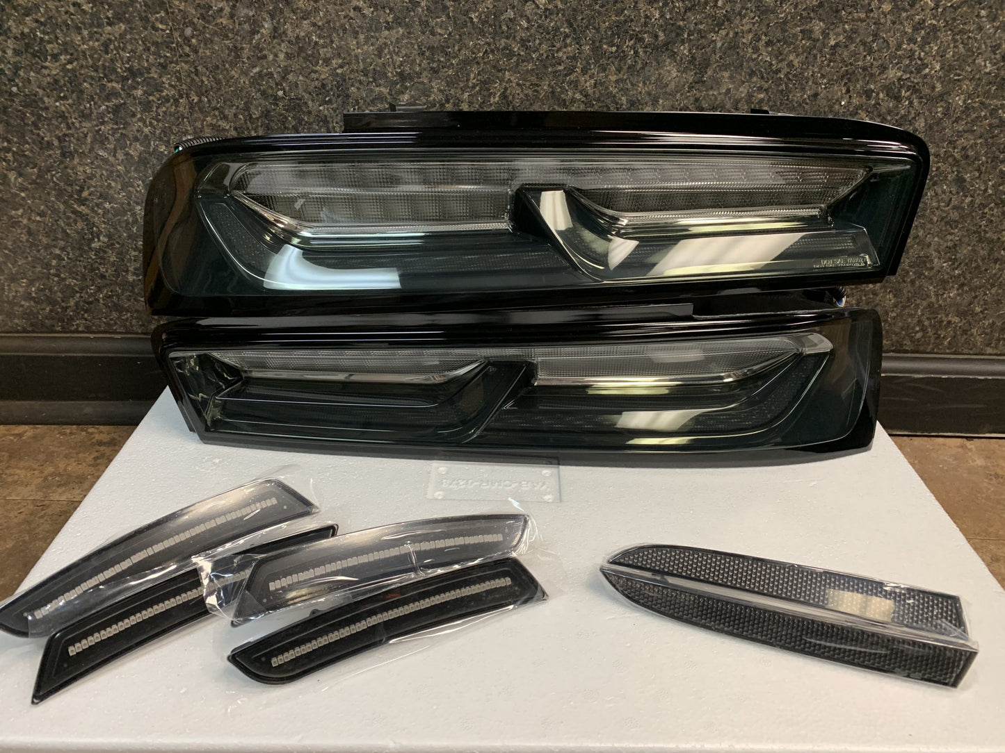 2016 - 18 Camaro Smoked Exterior LED Lighting Kit 1 (Tail Lights, Side Markers, &amp; Reflectors)