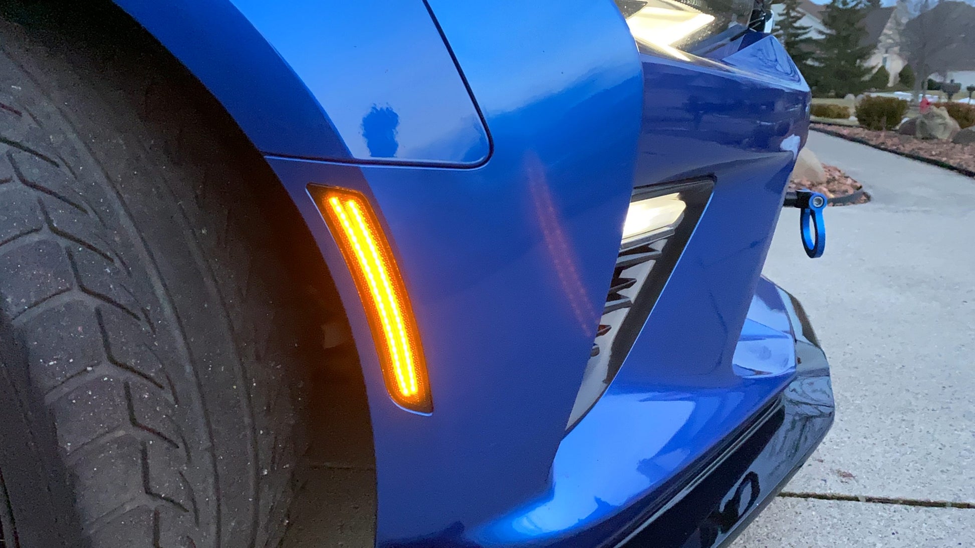 2016 - 24 Camaro Smoked Dual LED Side Markers
