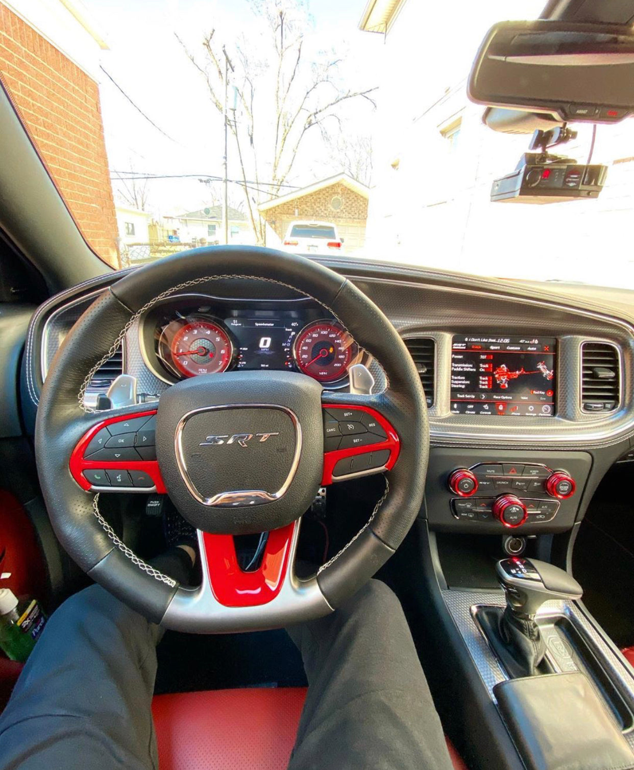 2015 - 24 Dodge Challenger/Charger Colored Aluminum Radio/Climate Control Knobs