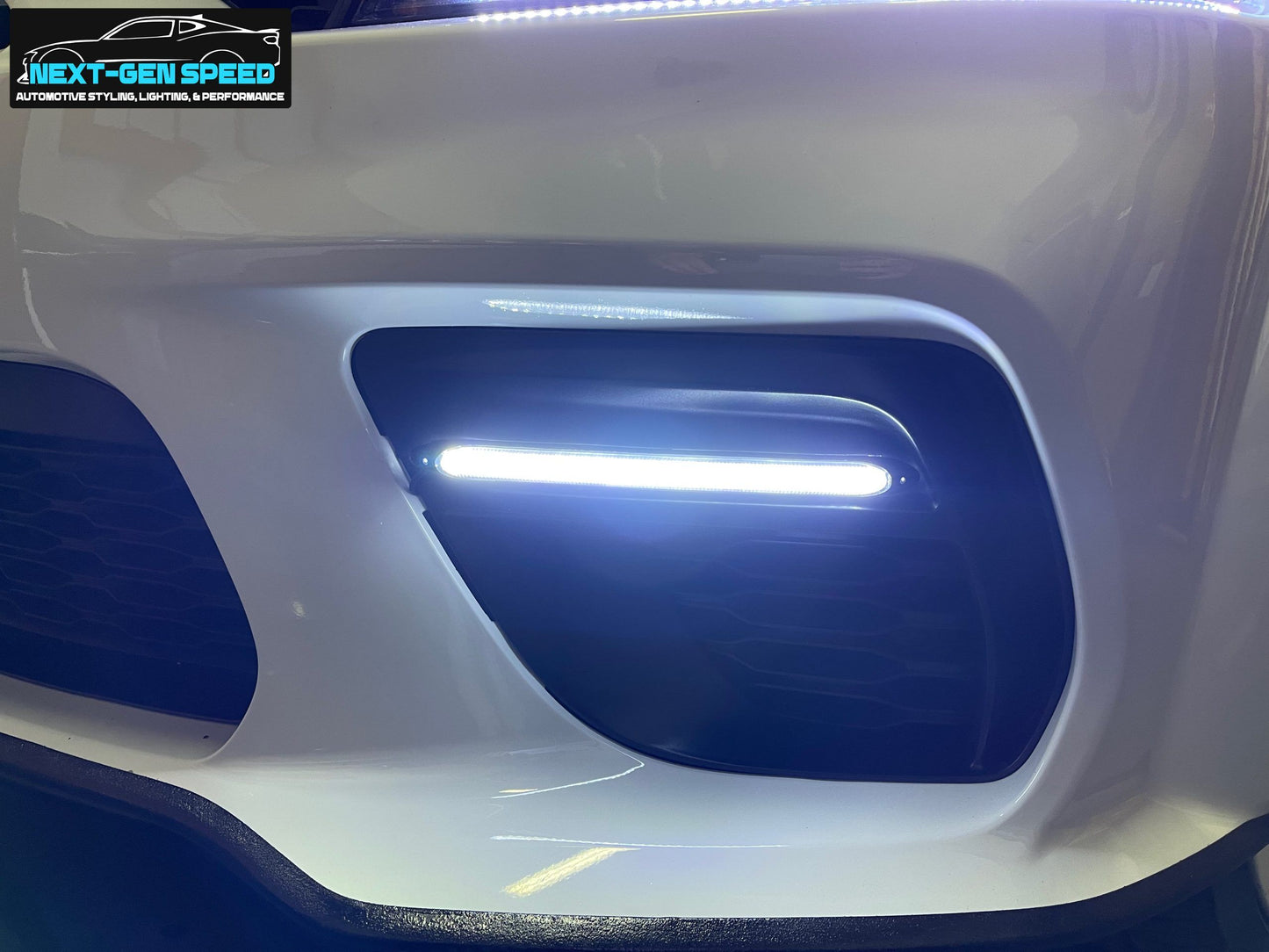 Dodge Charger Widebody RGB Flow Series Color Changing Front LED DRL Fog Lights