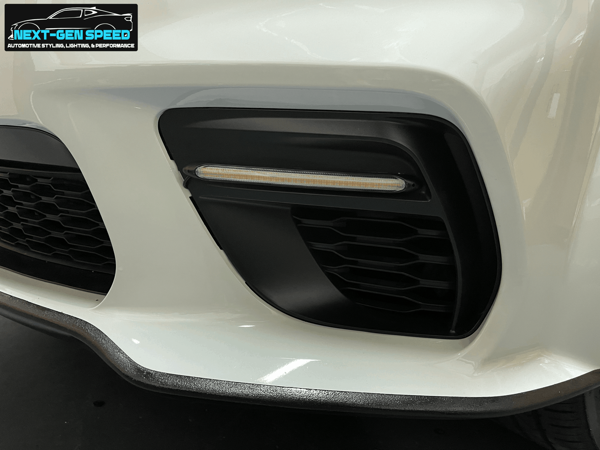 Dodge Charger Widebody RGB Flow Series Color Changing Front LED DRL Fog Lights