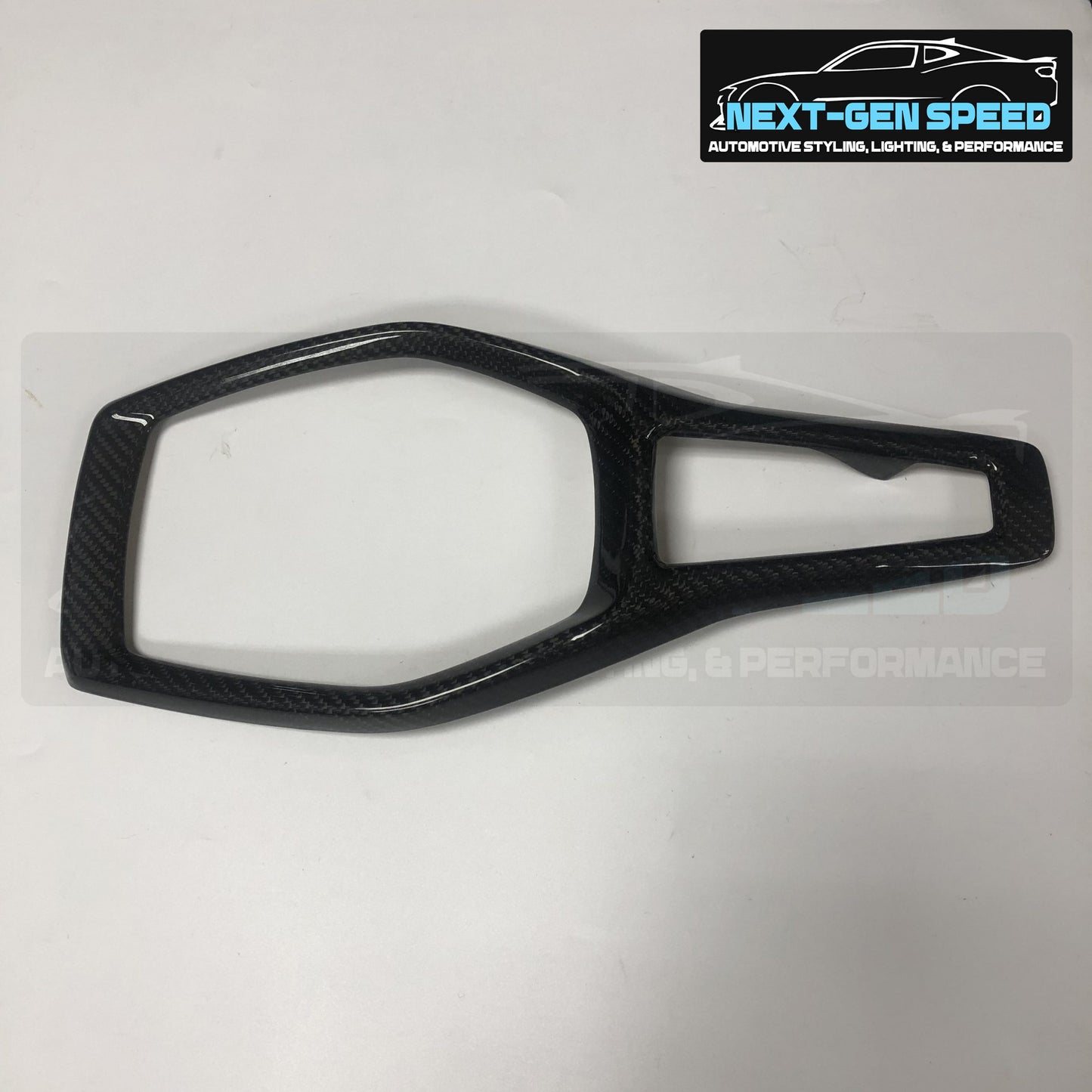 2016 - 24 Camaro Carbon Fiber Shifter Trim Cover | Next-Gen Carbon