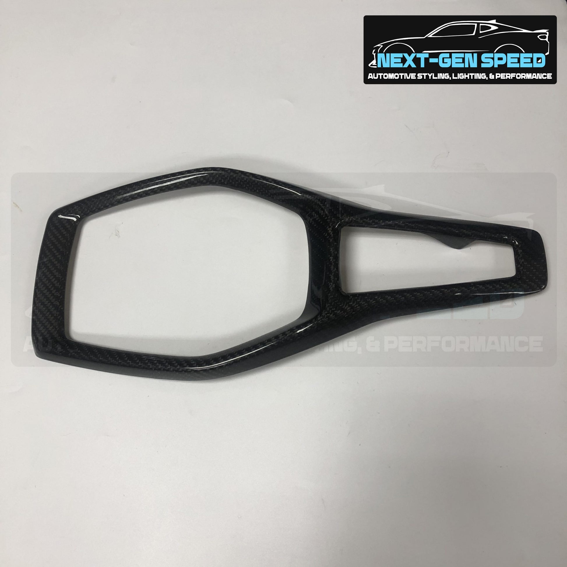 2016 - 24 Camaro Carbon Fiber Shifter Trim Cover | Next-Gen Carbon