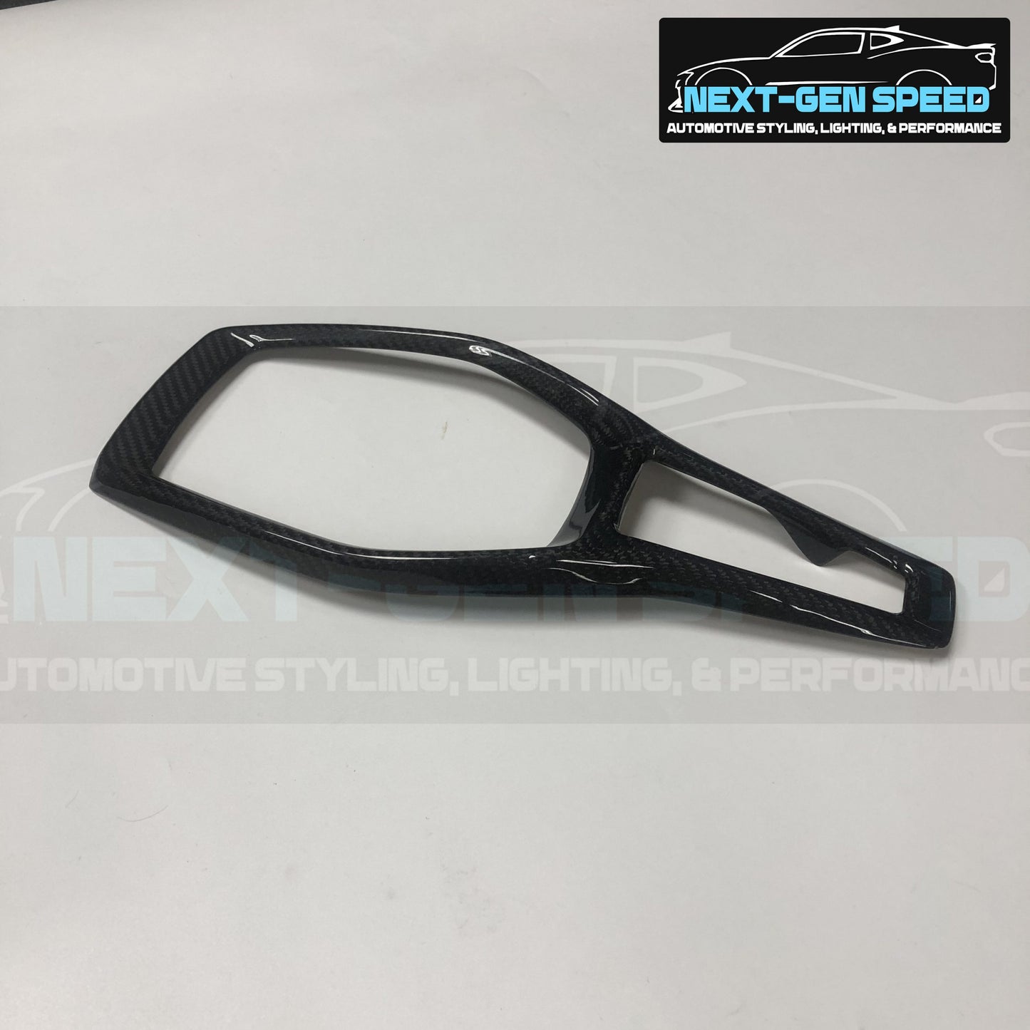 2016 - 24 Camaro Carbon Fiber Shifter Trim Cover | Next-Gen Carbon