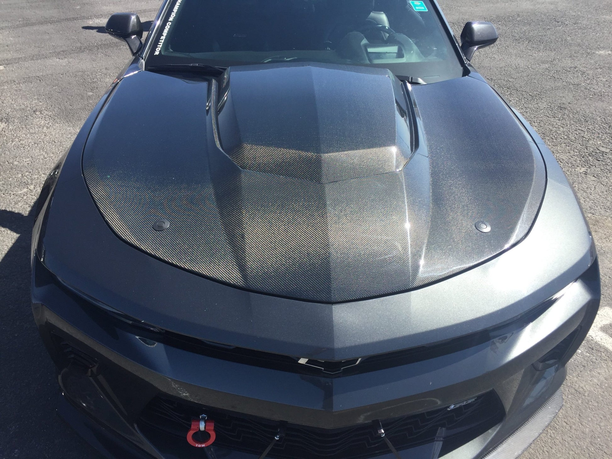 2016 - 24  Camaro LT/RS/SS/LT1 ZL1 Style Carbon Fiber Hood | Anderson Composites