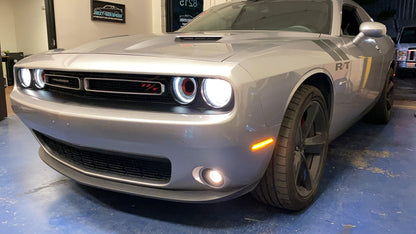2015 - 24 Dodge Challenger Smoked LED Side Markers