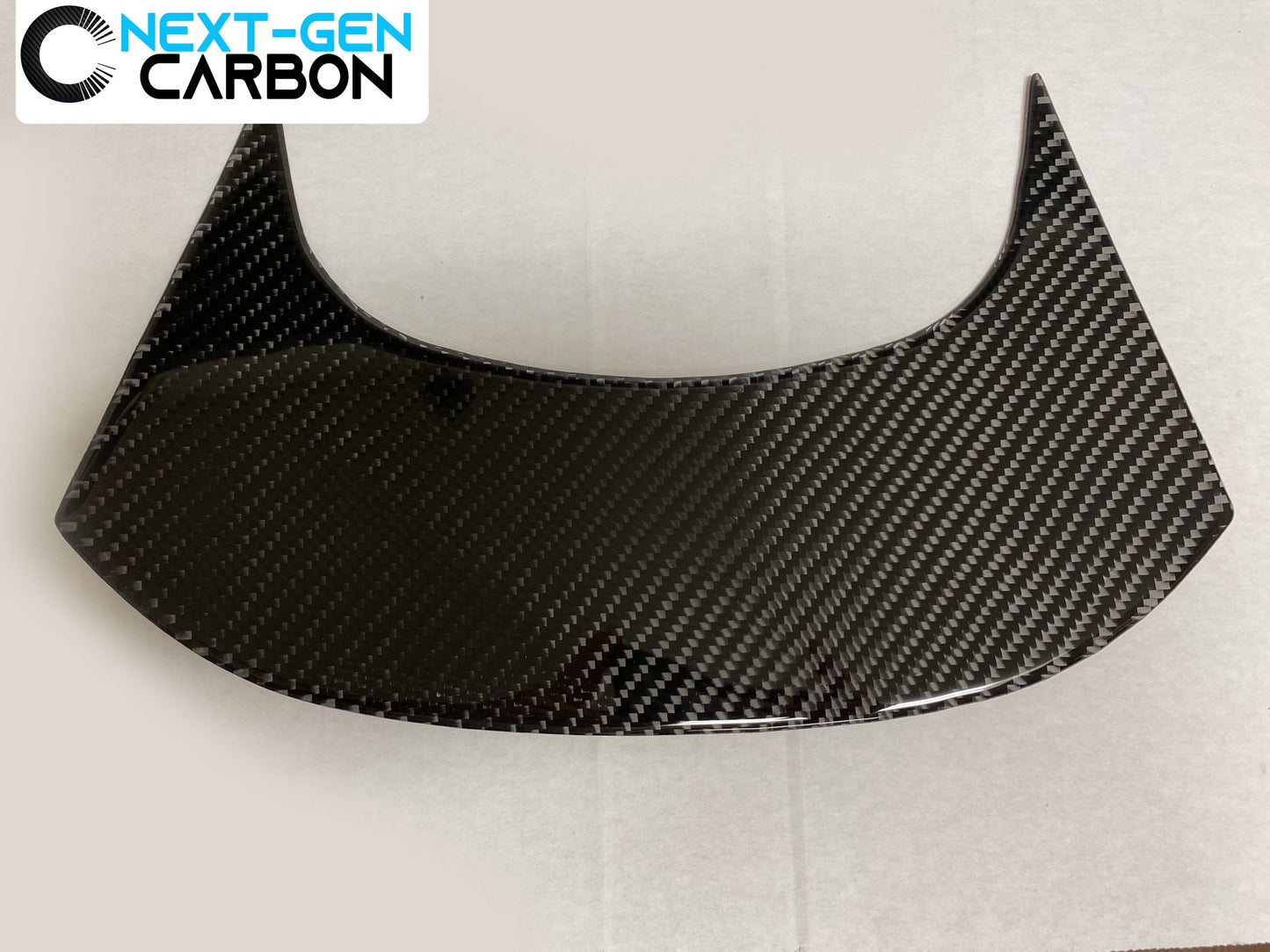 2014 - 19 C7 Corvette Carbon Fiber Console Rear Panel | Next-Gen Carbon