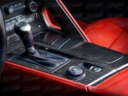 2014 - 19 C7 Corvette Carbon Fiber Center Console Cover | Next-Gen Carbon