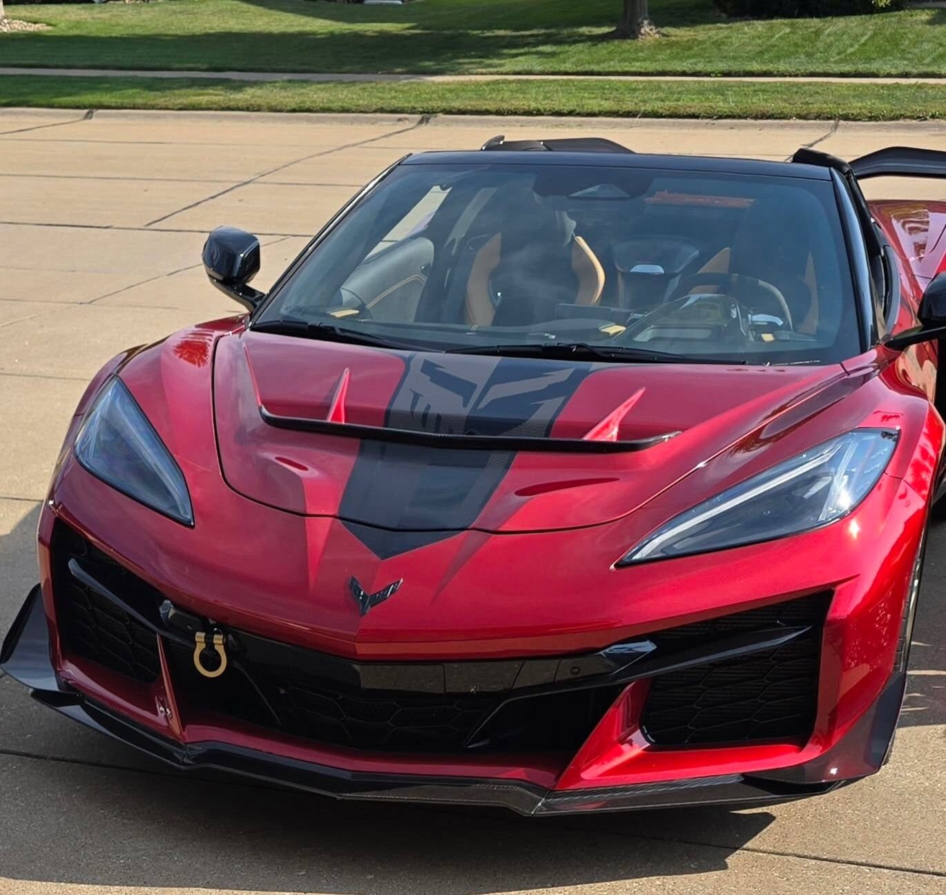 C8 Corvette ZR1 Style Hood