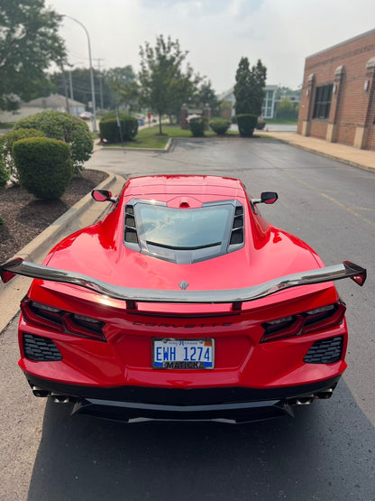 C8 Corvette Carbon Fiber Z06 Style Spoiler for Stingray | Next-Gen Carbon