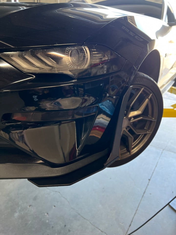 2018 - 23 Mustang Stealth Splitter Extension Lip