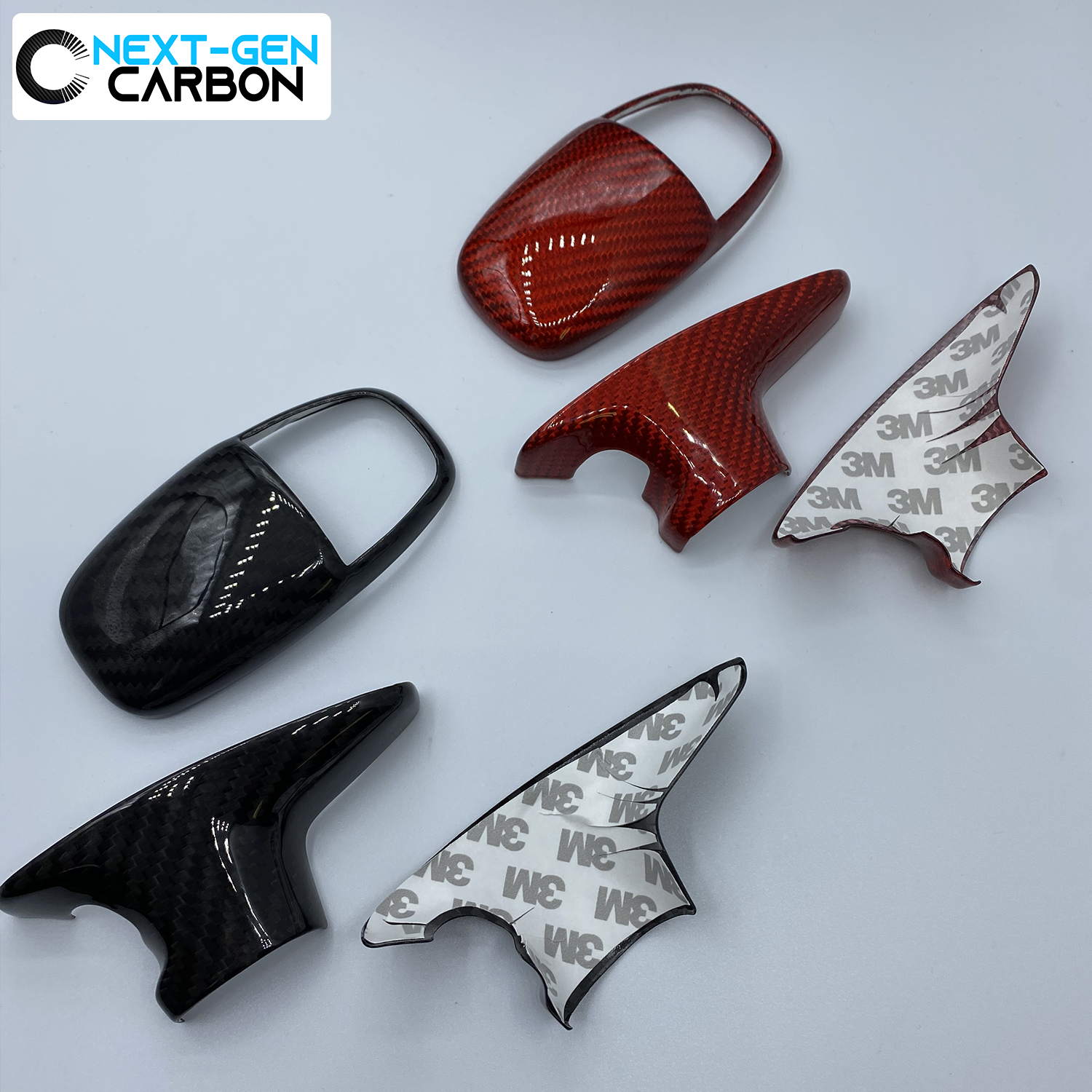 2015 - 24 Charger/Challenger/Durango Carbon Fiber Shifter Knob Handle Cover