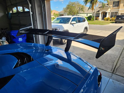 C8 Corvette Stingray ZR1 Style High Wing