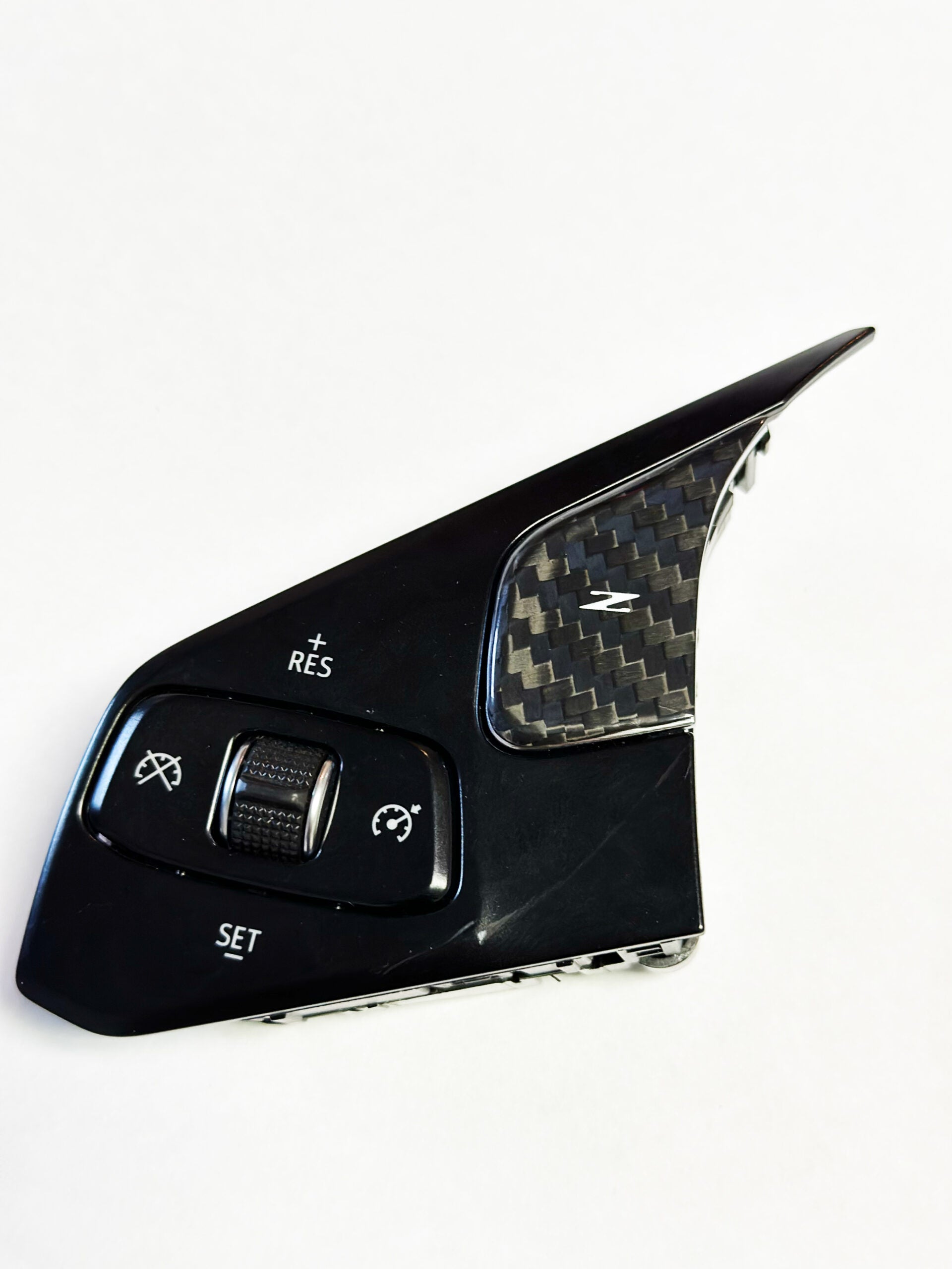 C8 Corvette Carbon Fiber Z Button Steering Wheel Button Cover | Next-Gen Carbon