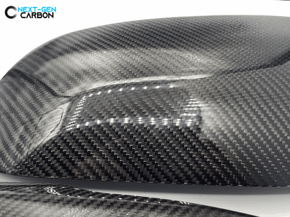 2020 - 24 Toyota Supra Carbon Fiber Mirror Covers | Next-Gen Carbon