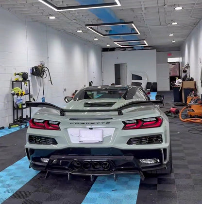C8 Corvette Z06/E-Ray/ZR1 Carbon Fiber Rear Diffuser Add On