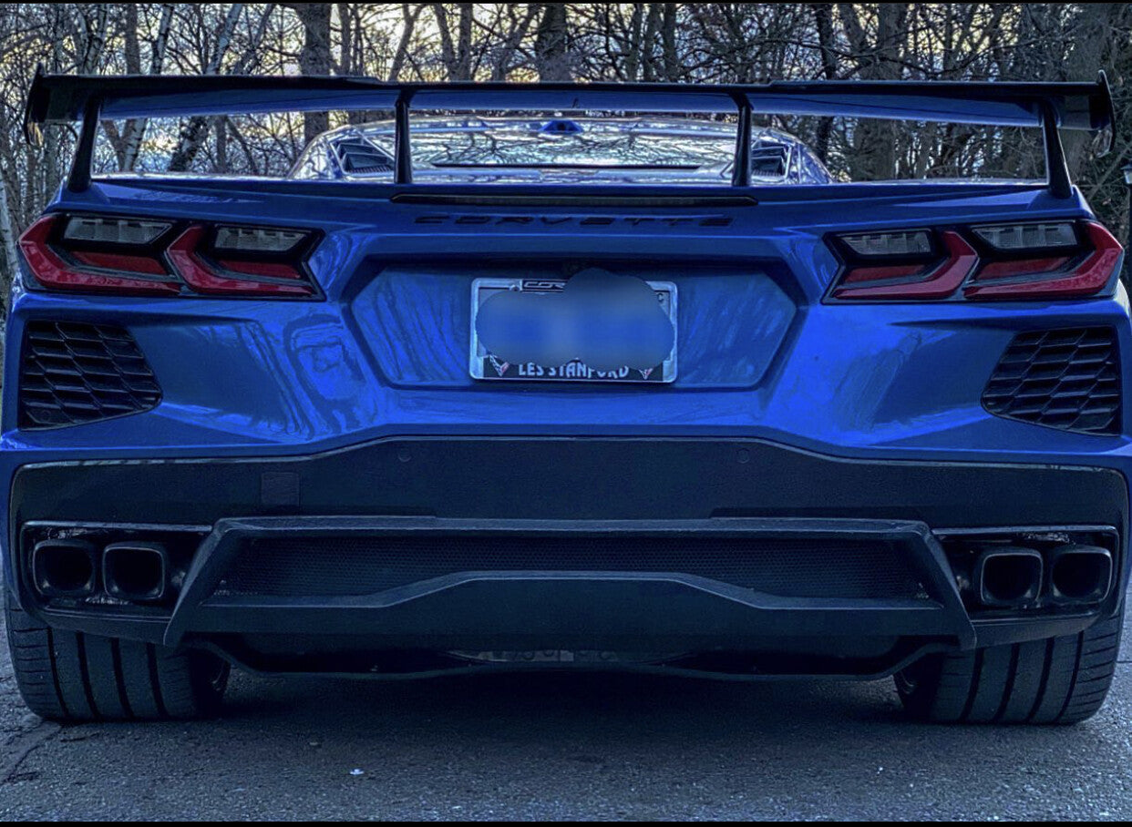 C8 Corvette Stingray 5VM High Wing Spoiler | Carbon Flash / Carbon Fiber