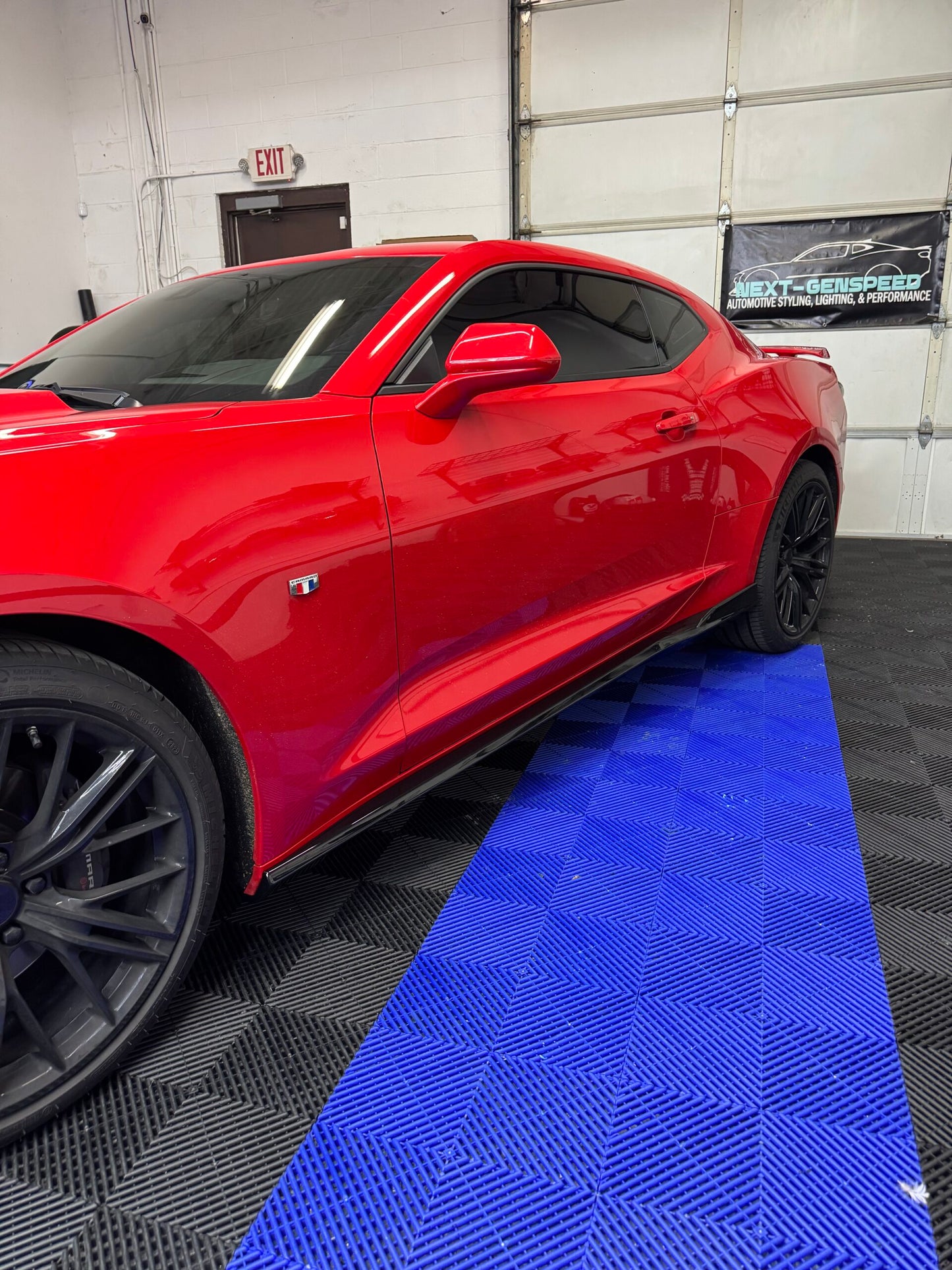 2016 - 24 Camaro 1LE Front Splitter Lip &amp; Side Skirts | LT/RS/SS/LT1