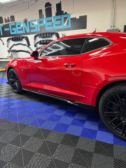 2016 - 24 Camaro 1LE Front Splitter Lip &amp; Side Skirts | LT/RS/SS/LT1