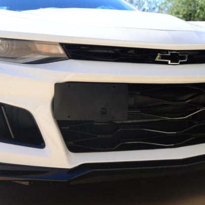 2017 - 24 Camaro ZL1 Front License Plate Holder | ZL1 Addons