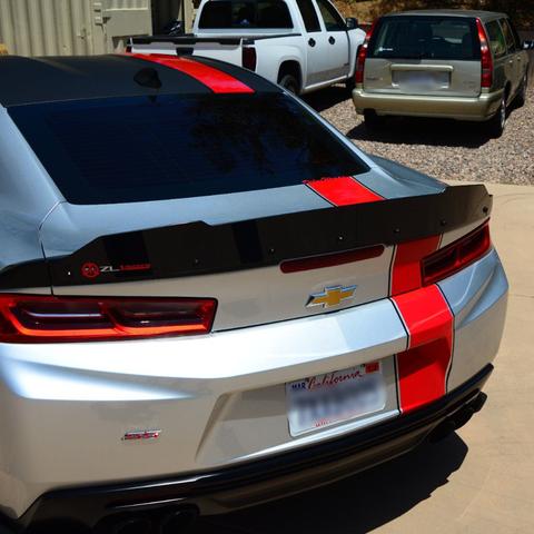 2014 - 24 Camaro 1pc Wicker Bill | ZL1 Addons