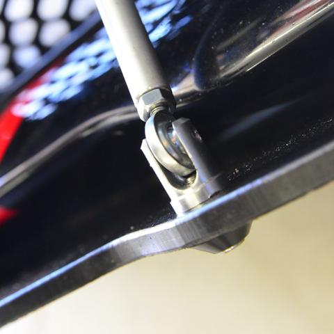 2015 - 24 Charger Premium GT4 Splitter Rods (Cerakote)