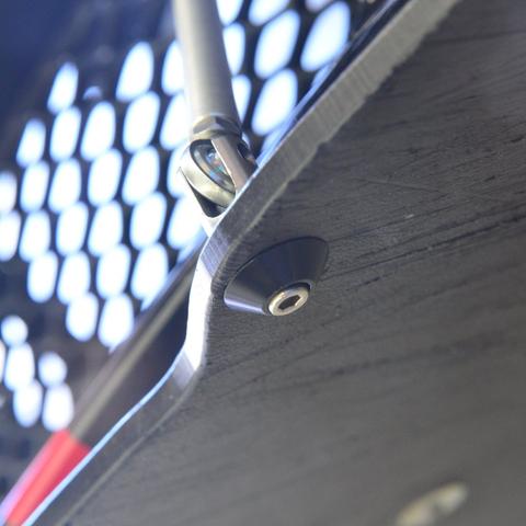 2015 - 24 Charger Premium GT4 Splitter Rods (Cerakote)