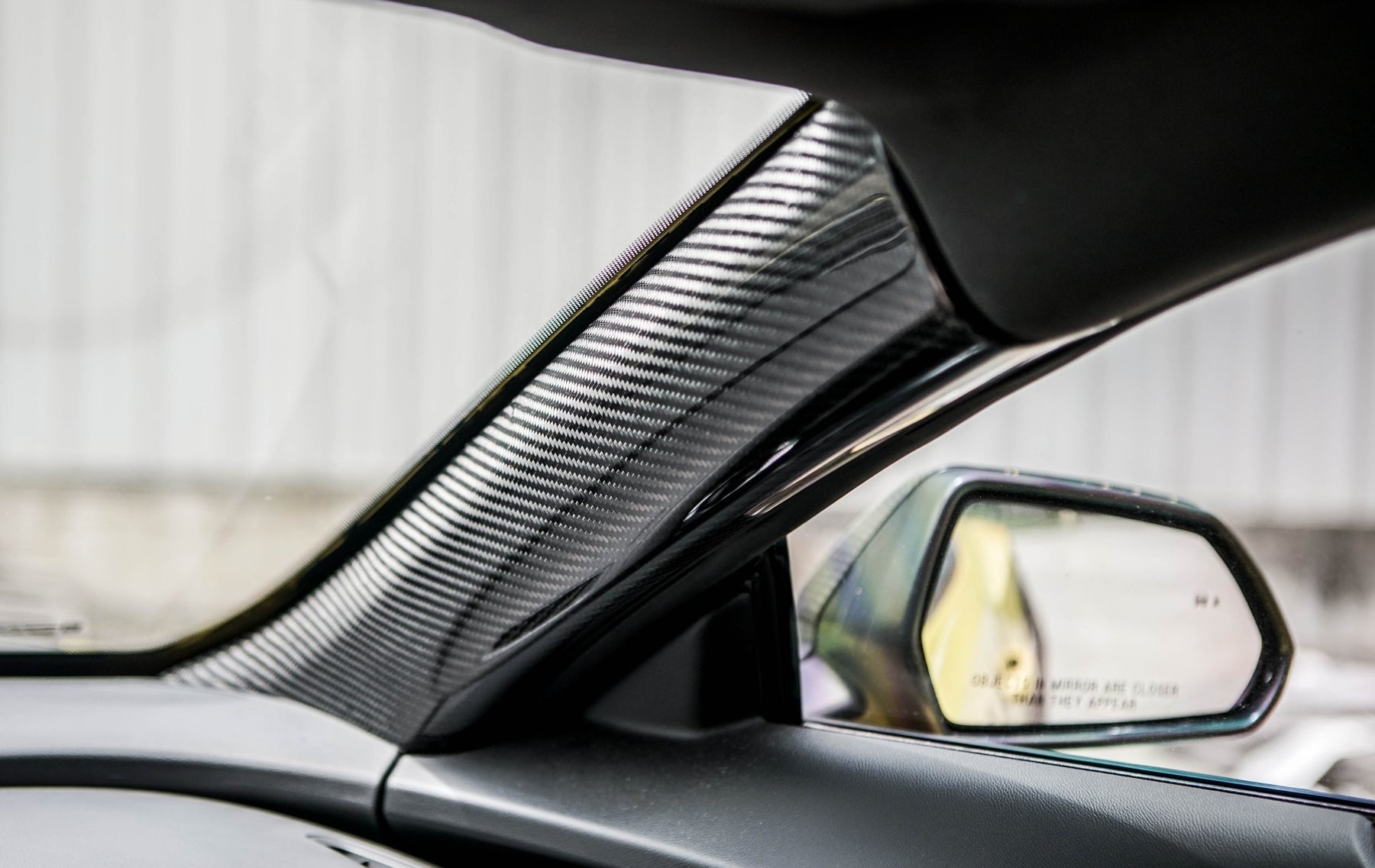 2016 - 24 Camaro Carbon Fiber Interior A-Pillar Replacements