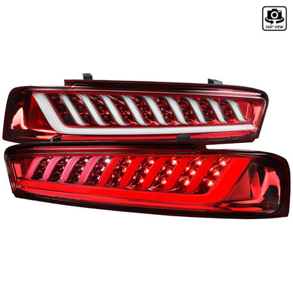 2016 - 18 Camaro Spec-D Smoked Sequential Tail Lights