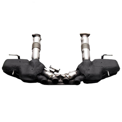 C8 Corvette Z06 Ikon Center Quad Tip Exhaust