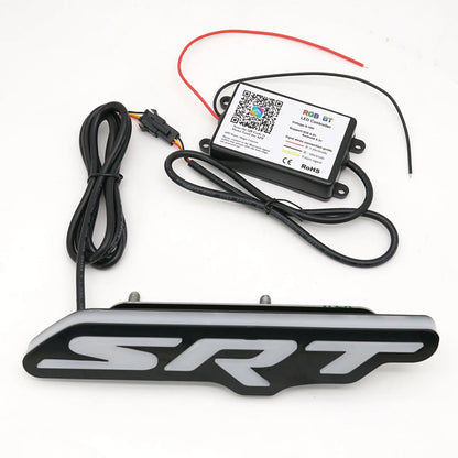 SRT RGBW LED MultiColor Grille Lamp Badge Charger Challenger Durango Jeep